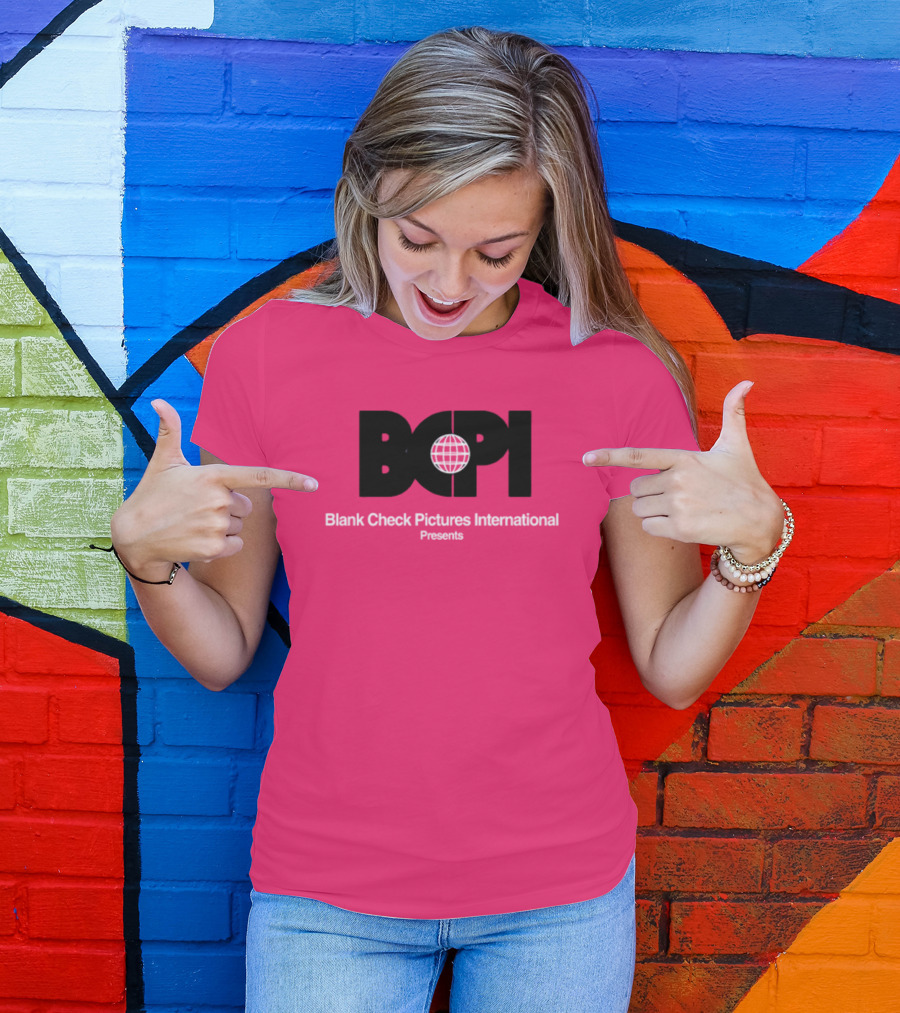 BCPI Blank Check Pictures International Presents 1970's T-Shirt