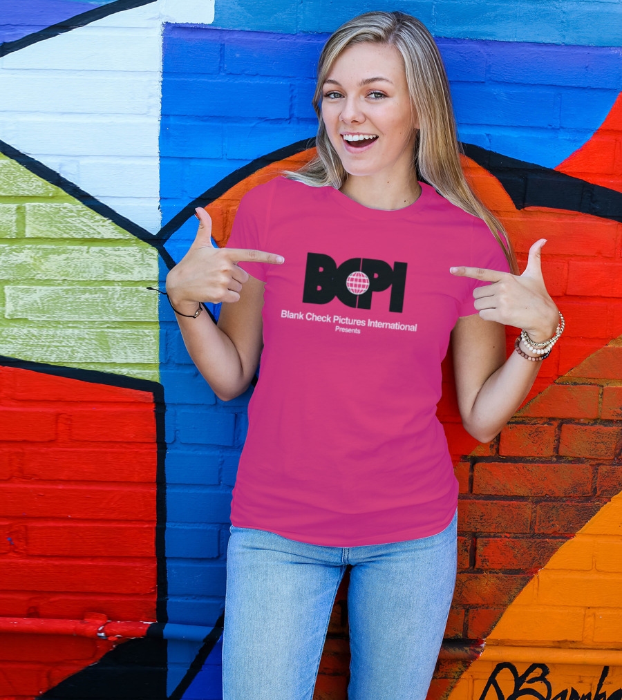 BCPI Blank Check Pictures International Presents 1970's T-Shirt