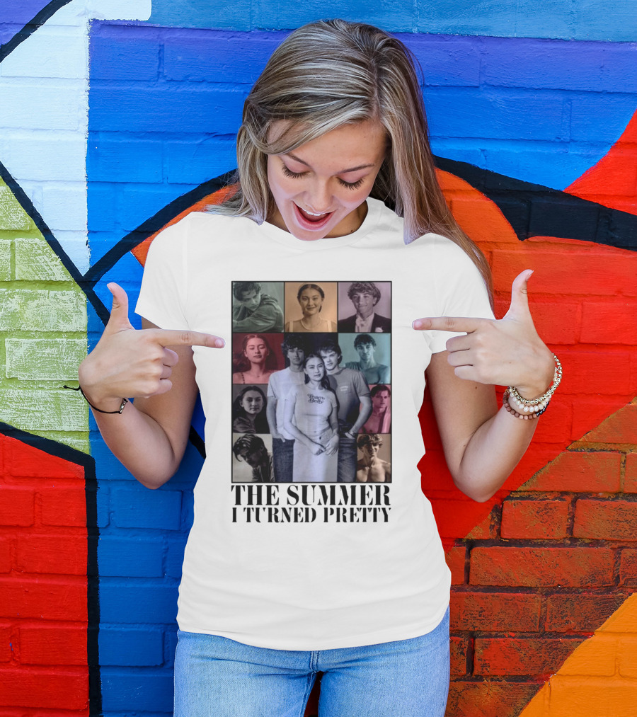 The Summer I Turned Pretty Character Photo Collage T-Shirt