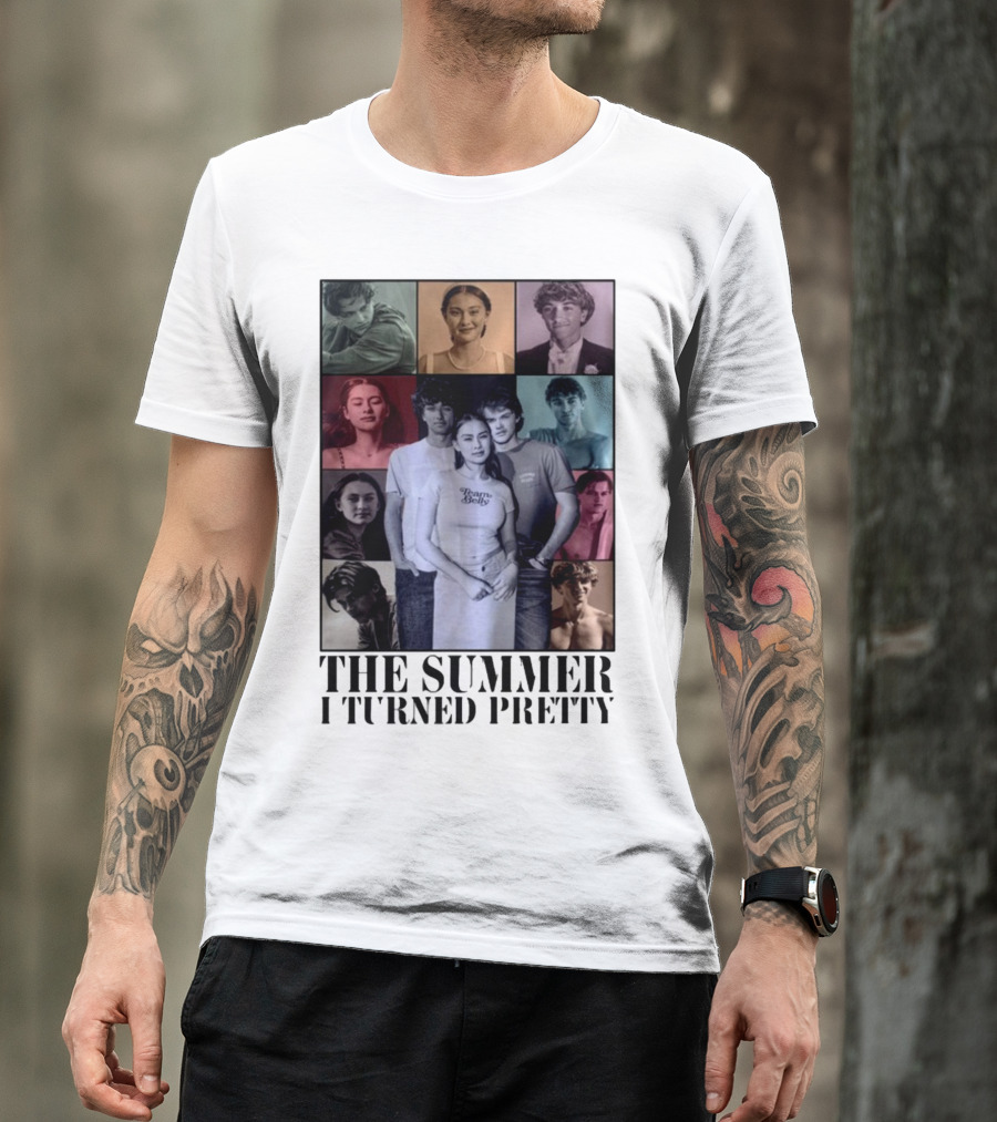 The Summer I Turned Pretty Character Photo Collage T-Shirt