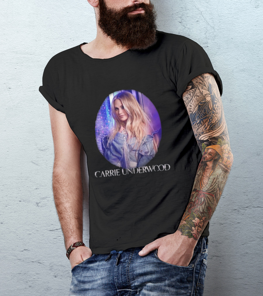 Carrie Underwood Denim And Rhinestones Deluxe T-Shirt