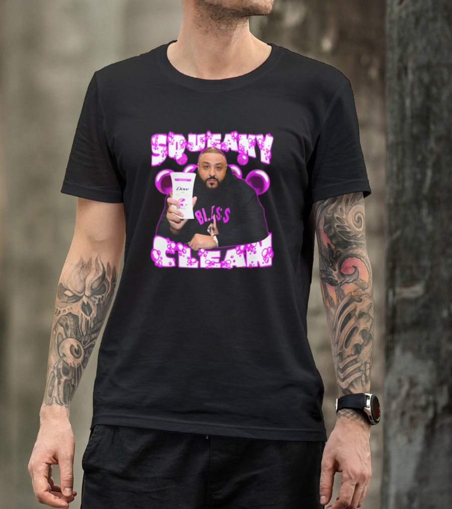Dj Khaled Squeaky Clean Dove Bless Bubbles T-Shirt