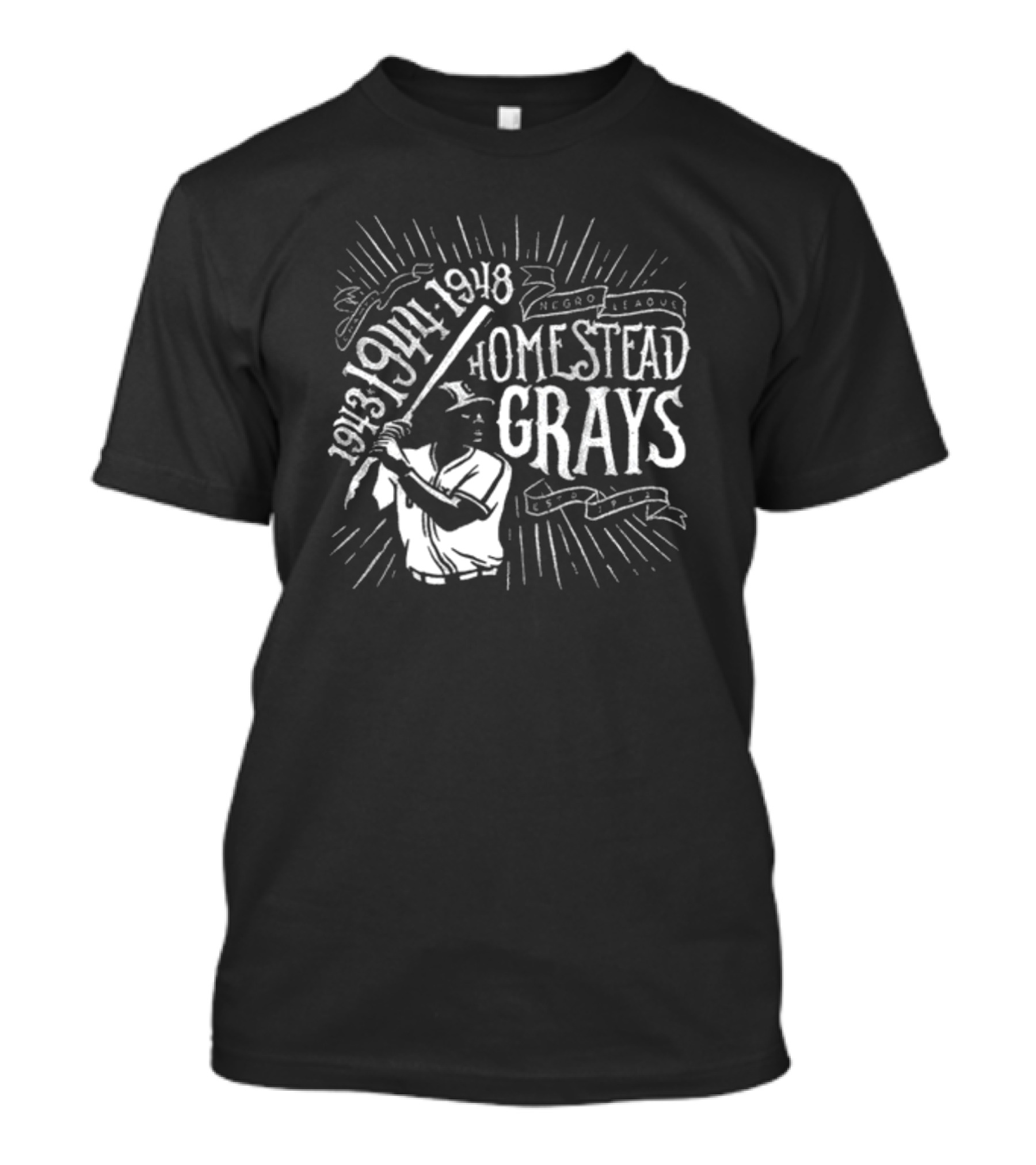 Negro League Homestead Grays 1913 1944 1948 T-Shirt