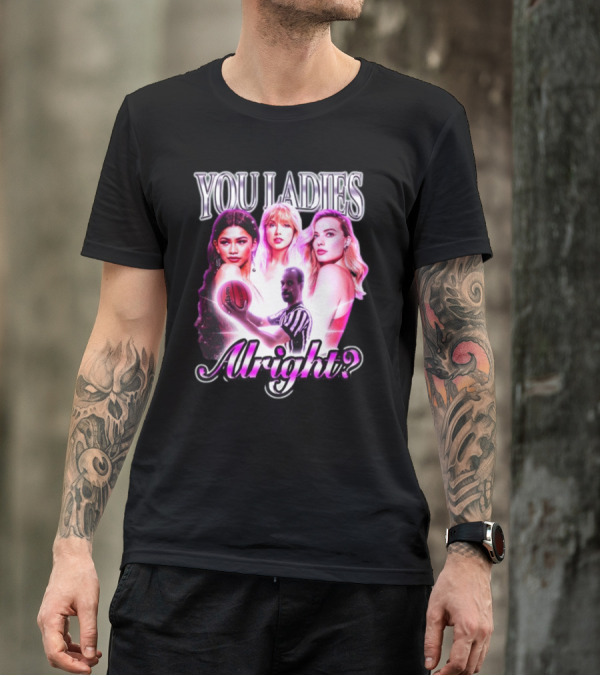 You Ladies Alright Basketball Referee Pop Culture Trio T-Shirt