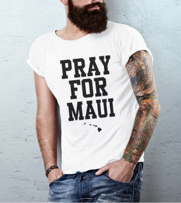 Pray For Maui Cameron Wolfe T-Shirt
