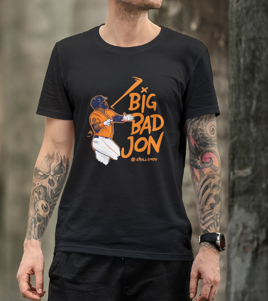 Big Bad Jon Singleton Apollo Houston Baseball Player T-Shirt