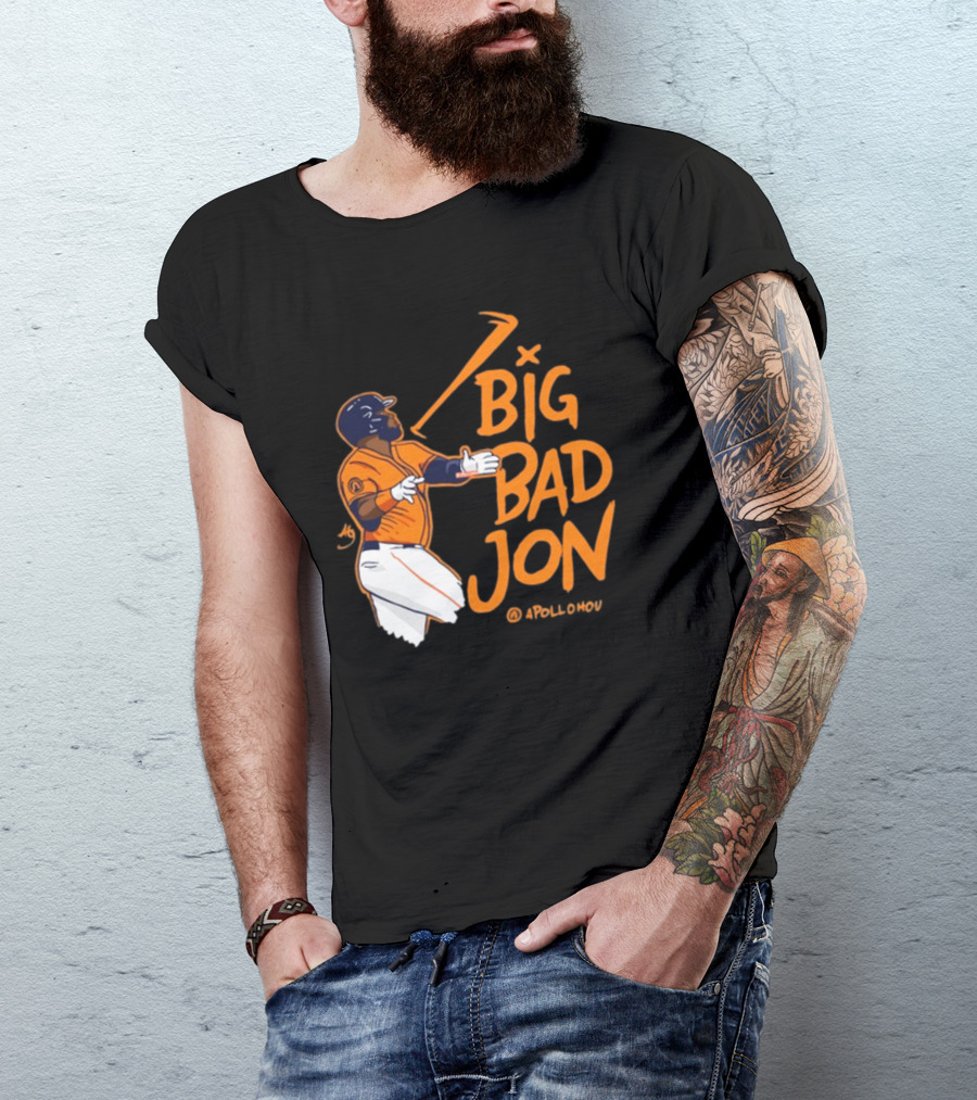 Big Bad Jon Singleton Apollo Houston Baseball Player T-Shirt