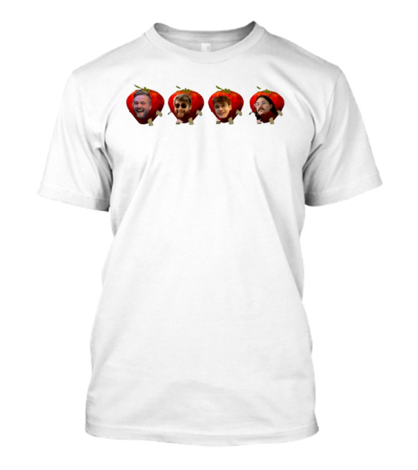 Lovejoy Strawberry Band Faces T-Shirt