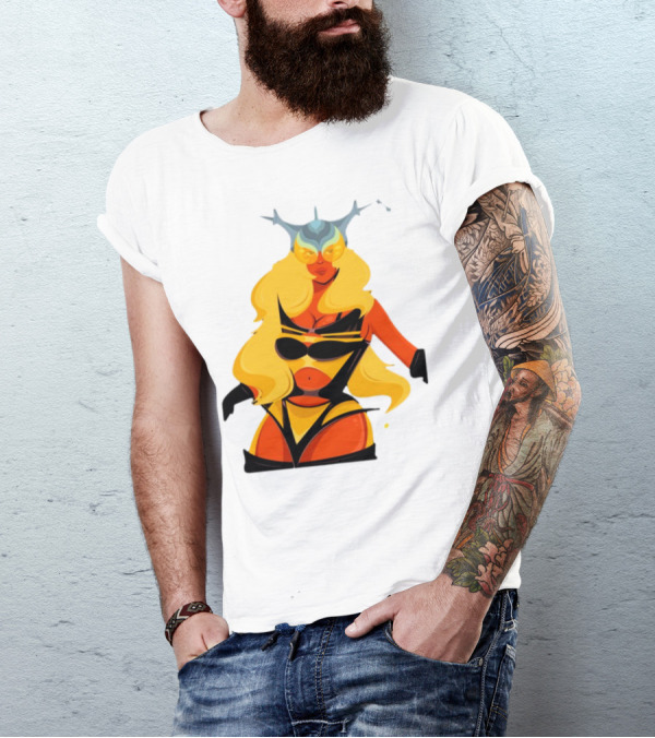 Thaddy Hippypotter Renaissance Bey Sci-Fi Goddess Appearance T-Shirt