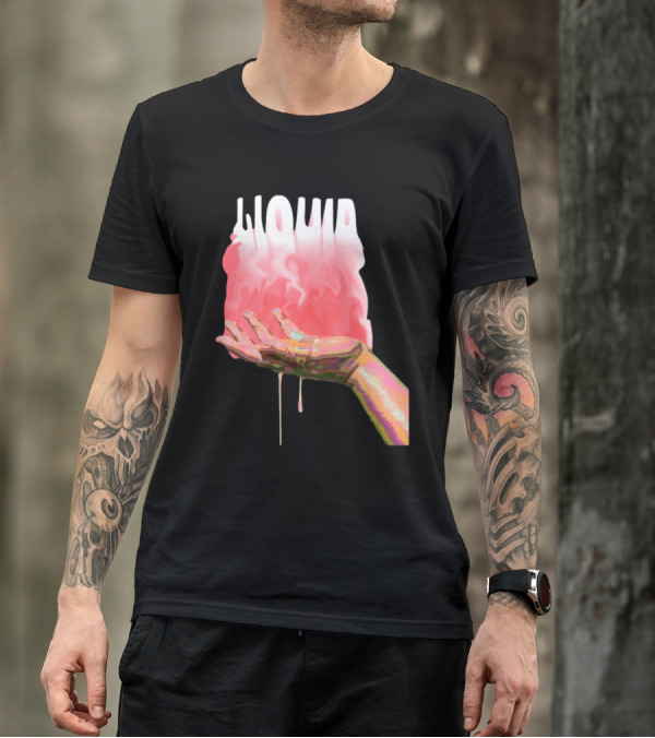 Abel Idume Unbelievably Liquid Barbie Melting Hand T-Shirt