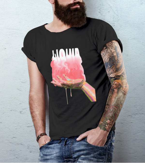 Abel Idume Unbelievably Liquid Barbie Melting Hand T-Shirt