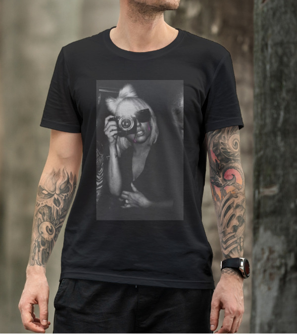 Purple Teardrops Iconic Celebrity Snapshot T-Shirt