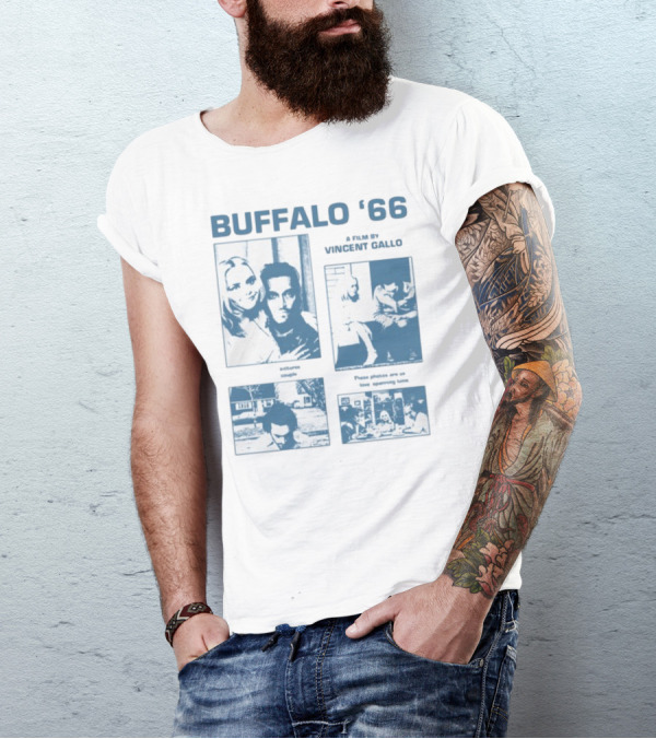 Buffalo '66 A Film By Vincent Gallo Telos Archive Blue T-Shirt