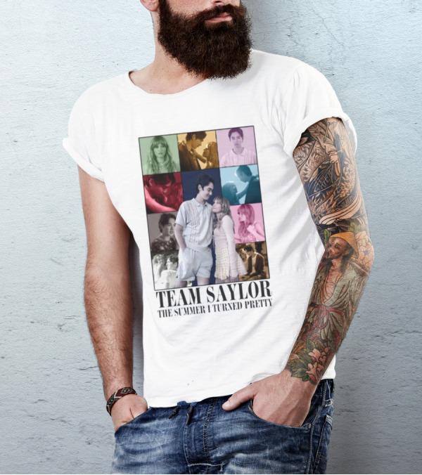 Team Saylor The Summer I Turned Pretty The Eras Tour T-Shirt