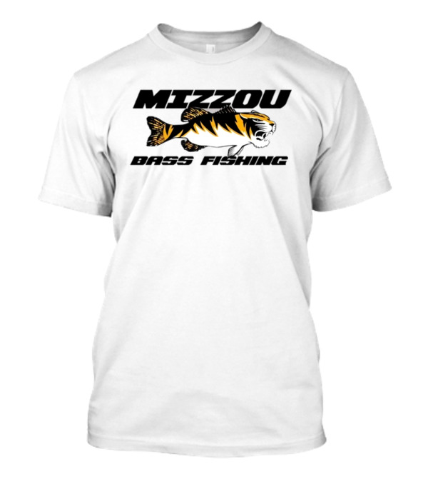 Mizzou Bass Fishing Tiger Stripe T-Shirt