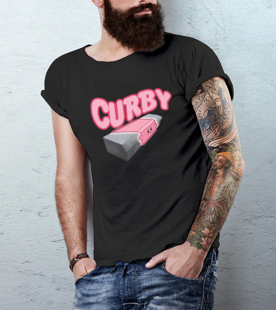 Curby Kirby Brick Meme T-Shirt