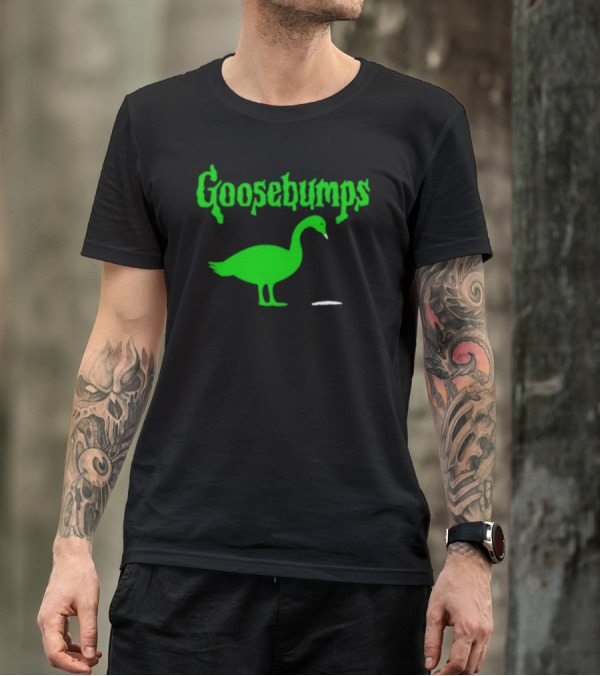 Goosebumps Green Goose T-Shirt