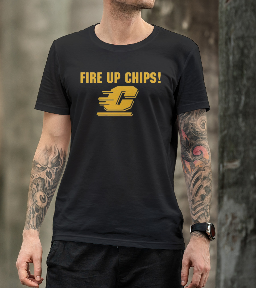 Fire Up Chips Central Michigan University T-Shirt