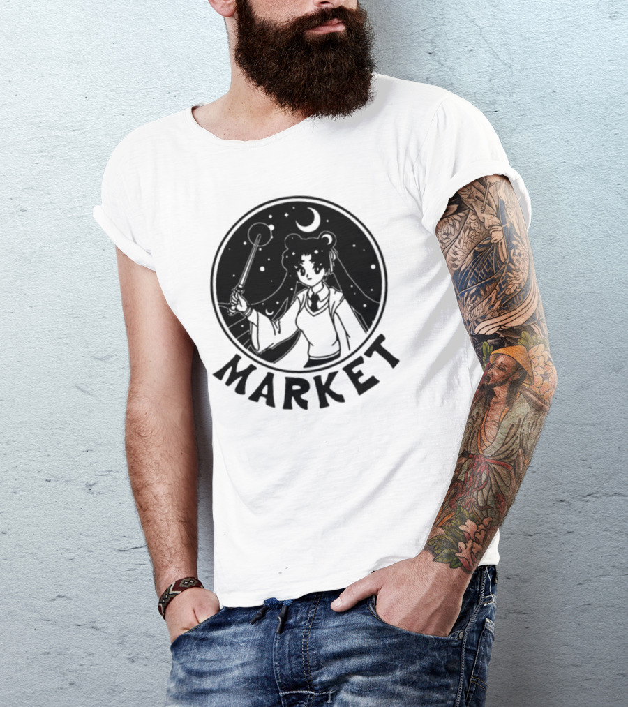 Marketstudios Usagi Moonlit Magic Market T-Shirt