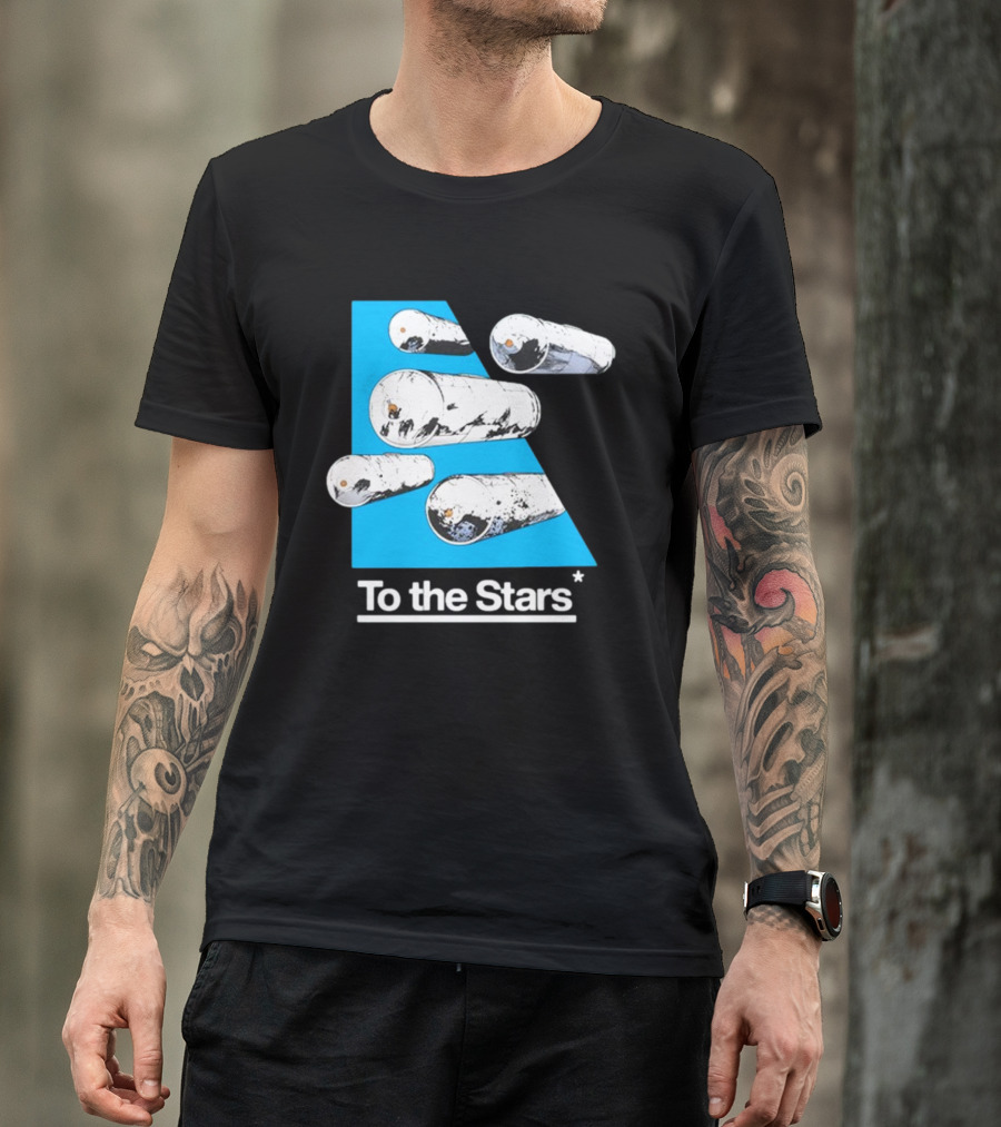 To The Stars Tic Tac Comic By Thomas Tenney T-Shirt