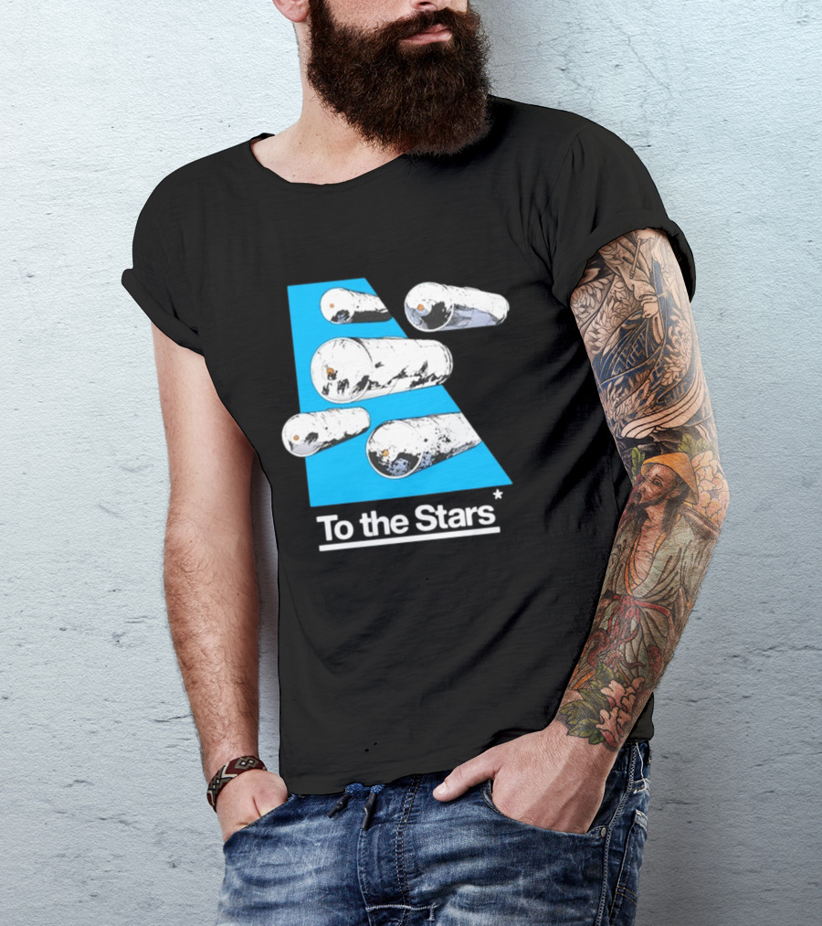 To The Stars Tic Tac Comic By Thomas Tenney T-Shirt