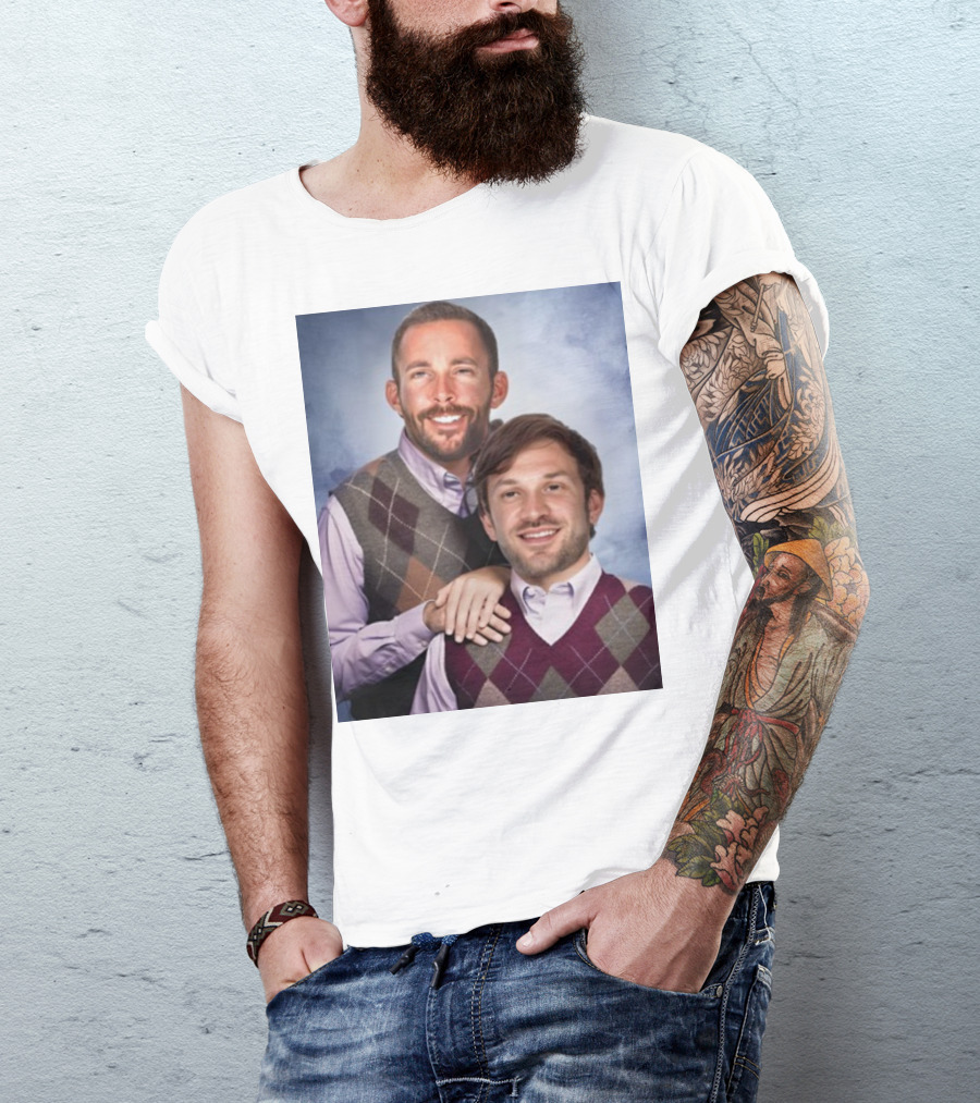 Ross Chastain Daniel Suarez Argyle Sweater Step Brothers T-Shirt