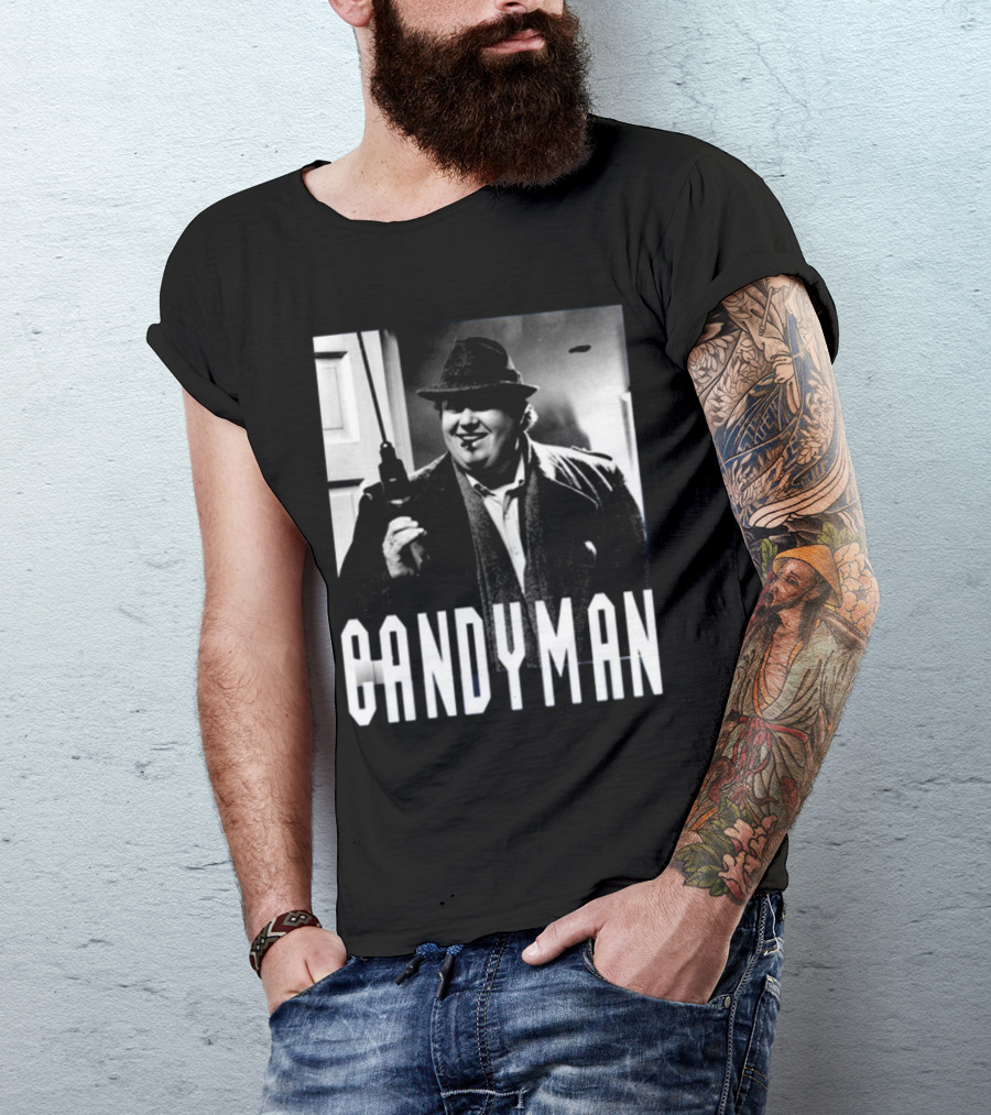 Candyman John Candy Uncle Buck Iconic Movie Character Presentation T-Shirt