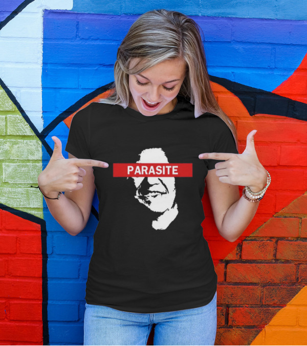 Nabunturanguy Davaomigrant Parasite Face Red Bar Iconic T-Shirt