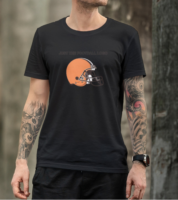 Cleveland Just The Football Helmet T-Shirt