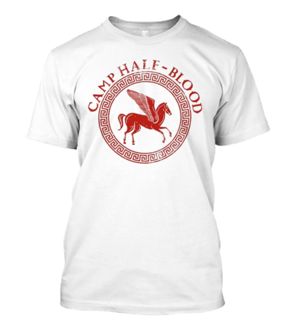 Percy Jackson Camp Half-Blood Pegasus Emblem Greek T-Shirt