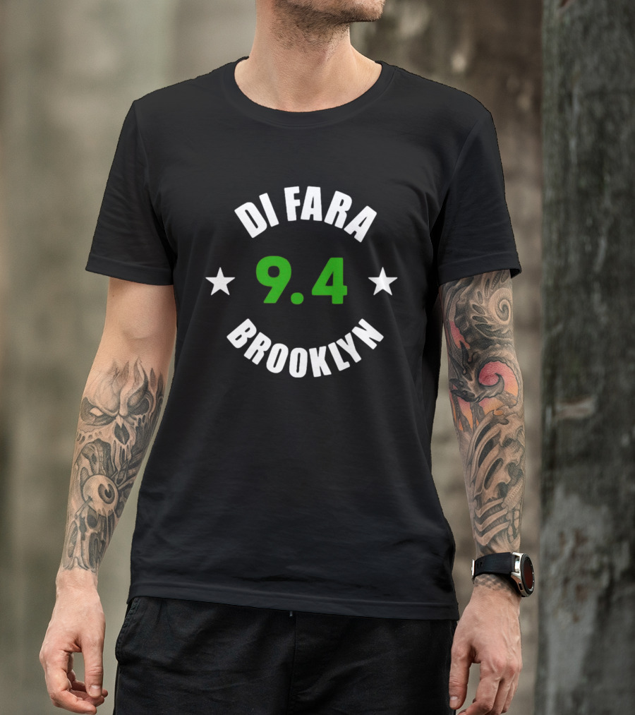 Dave Portnoy Di Fara Pizza Review 9.4 Brooklyn T-Shirt