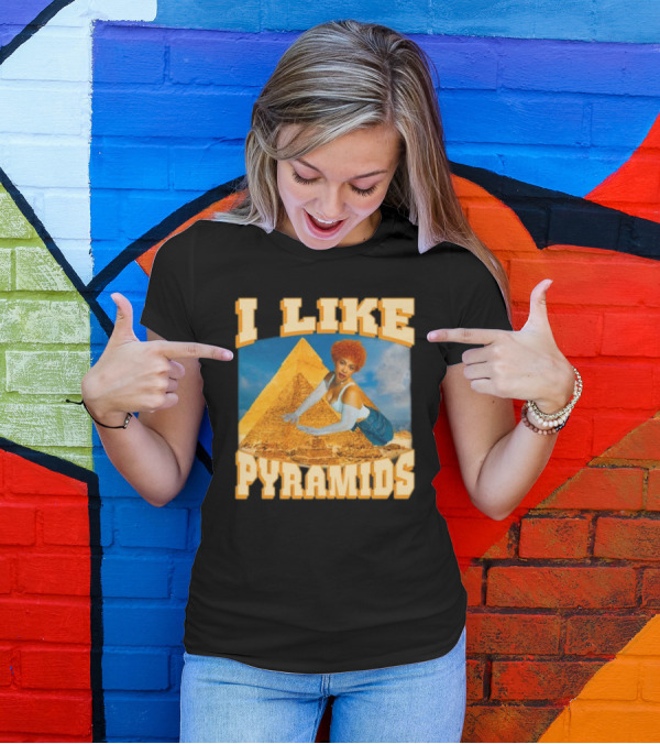 Ice Spice I Like Pyramids 90s Style Cleopatra Nostalgia T-Shirt
