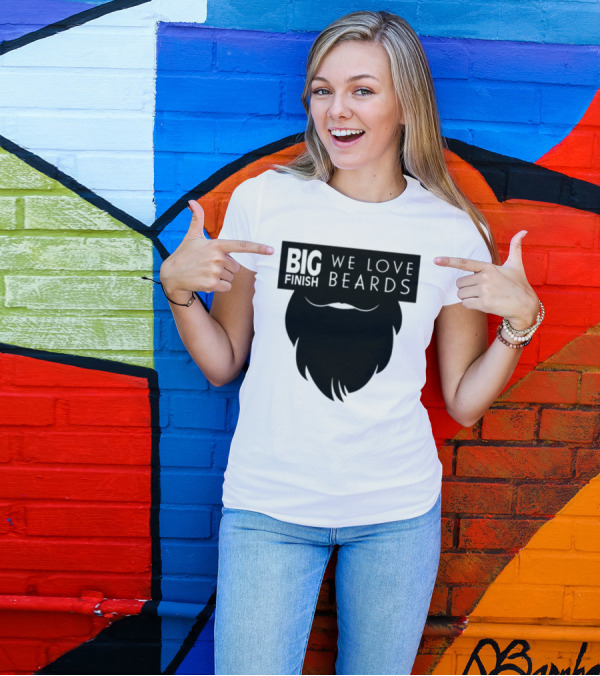 Big Finish We Love Beards T-Shirt
