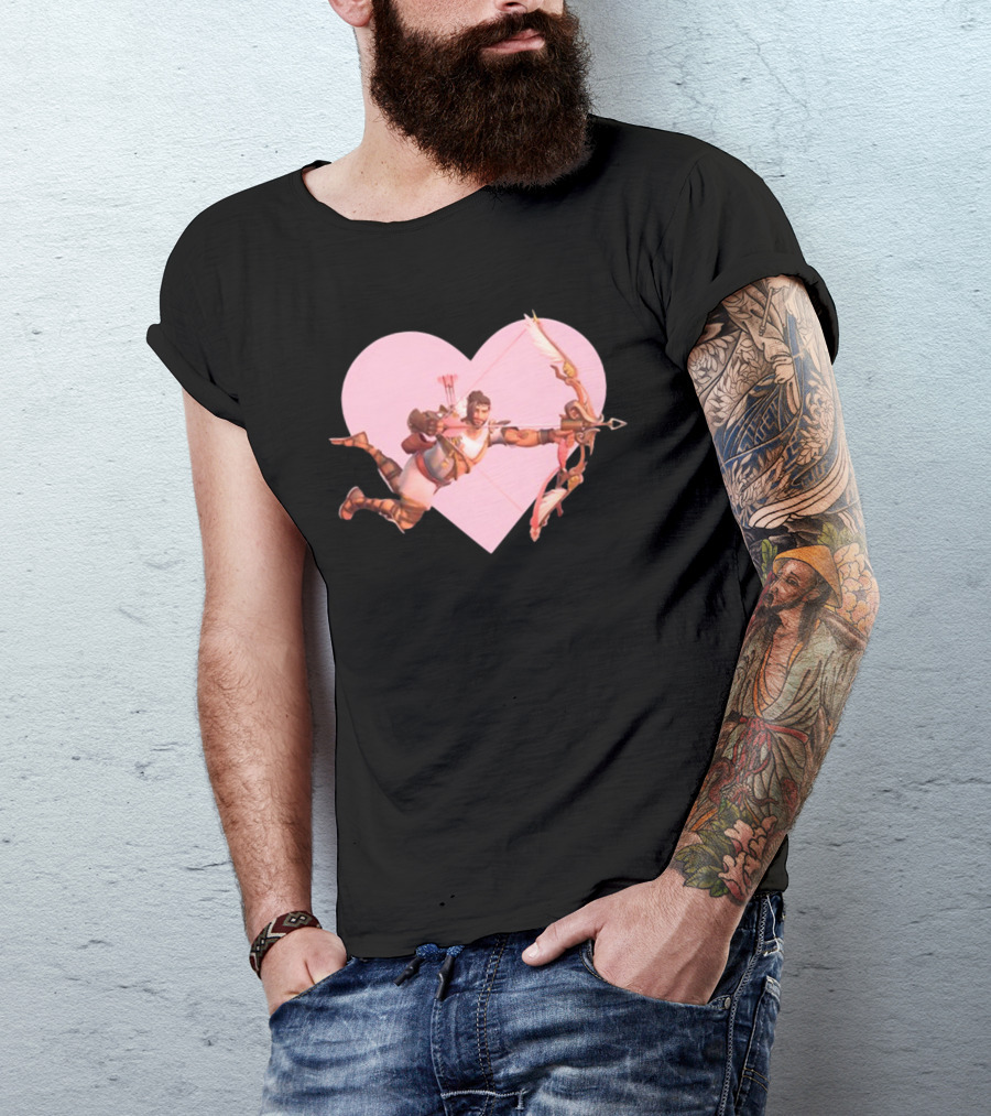 Overwatch 2 Hanzo Lover Heart T-Shirt