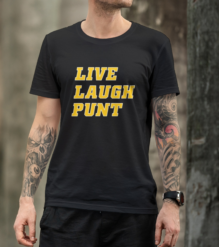Trent Live Laugh Punt Football Fan T-Shirt