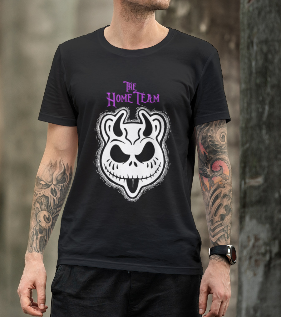 The Home Team Jack Mask Devil Face T-Shirt