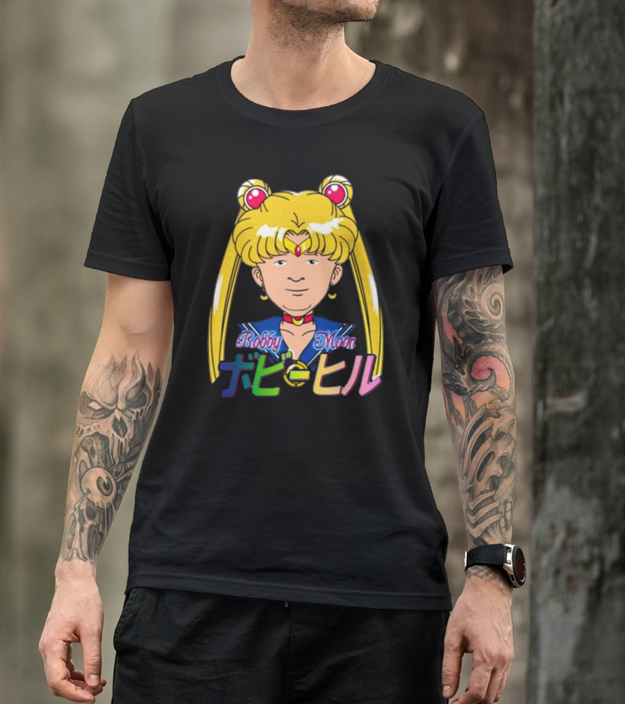 Bobby Moon Anime Parody Sailor T-Shirt