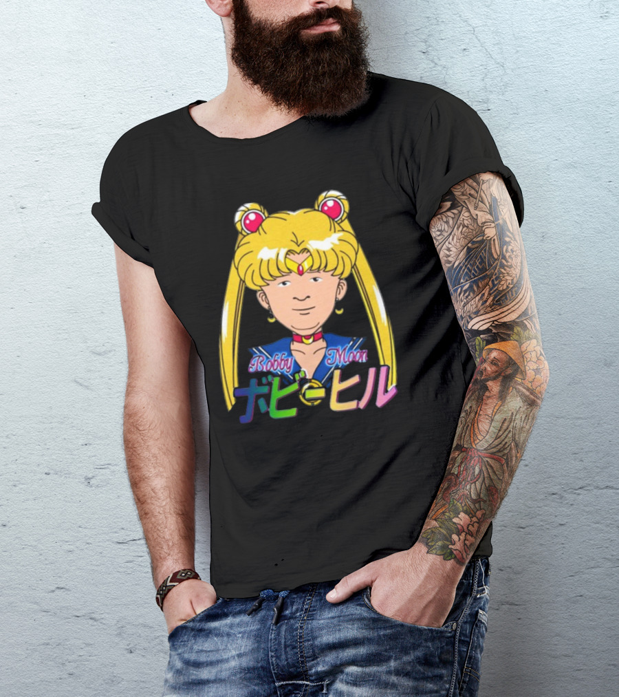 Bobby Moon Anime Parody Sailor T-Shirt