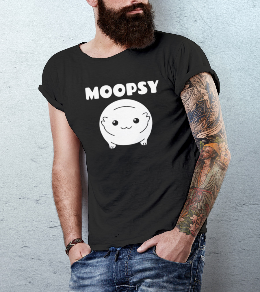 Moopsy Adorable Cartoon Creature Cute Kawaii T-Shirt