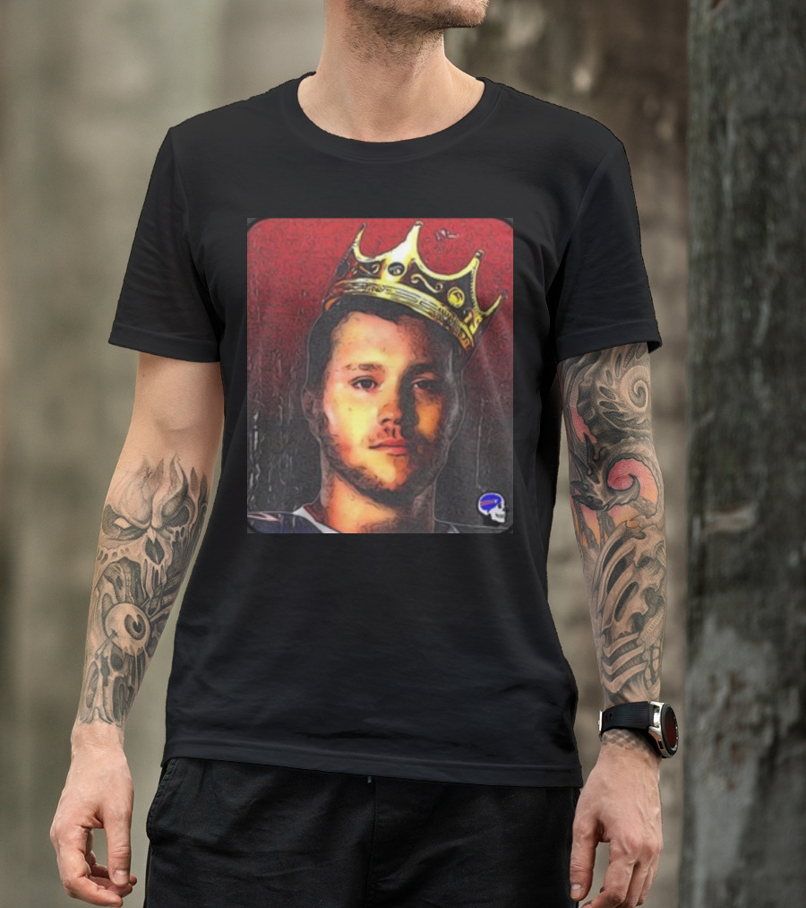 Goodberry Variant King Josh Of Buffalo Football Crown T-Shirt