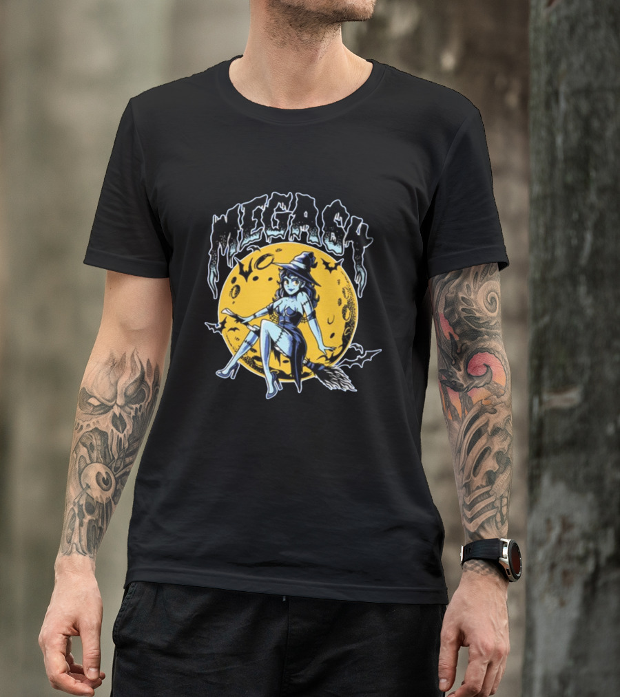 MEGASH Moon Witch Rider T-Shirt