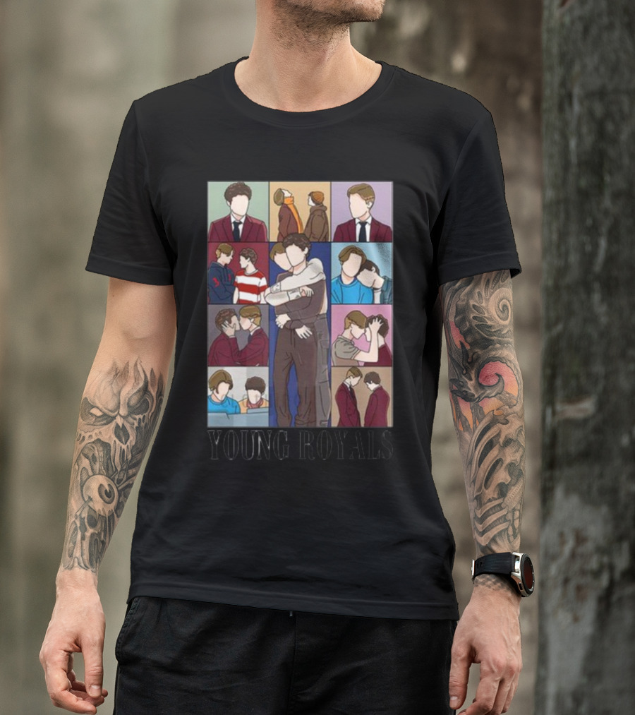 Young Royals Wilhelm Simon Eras Tour T-Shirt