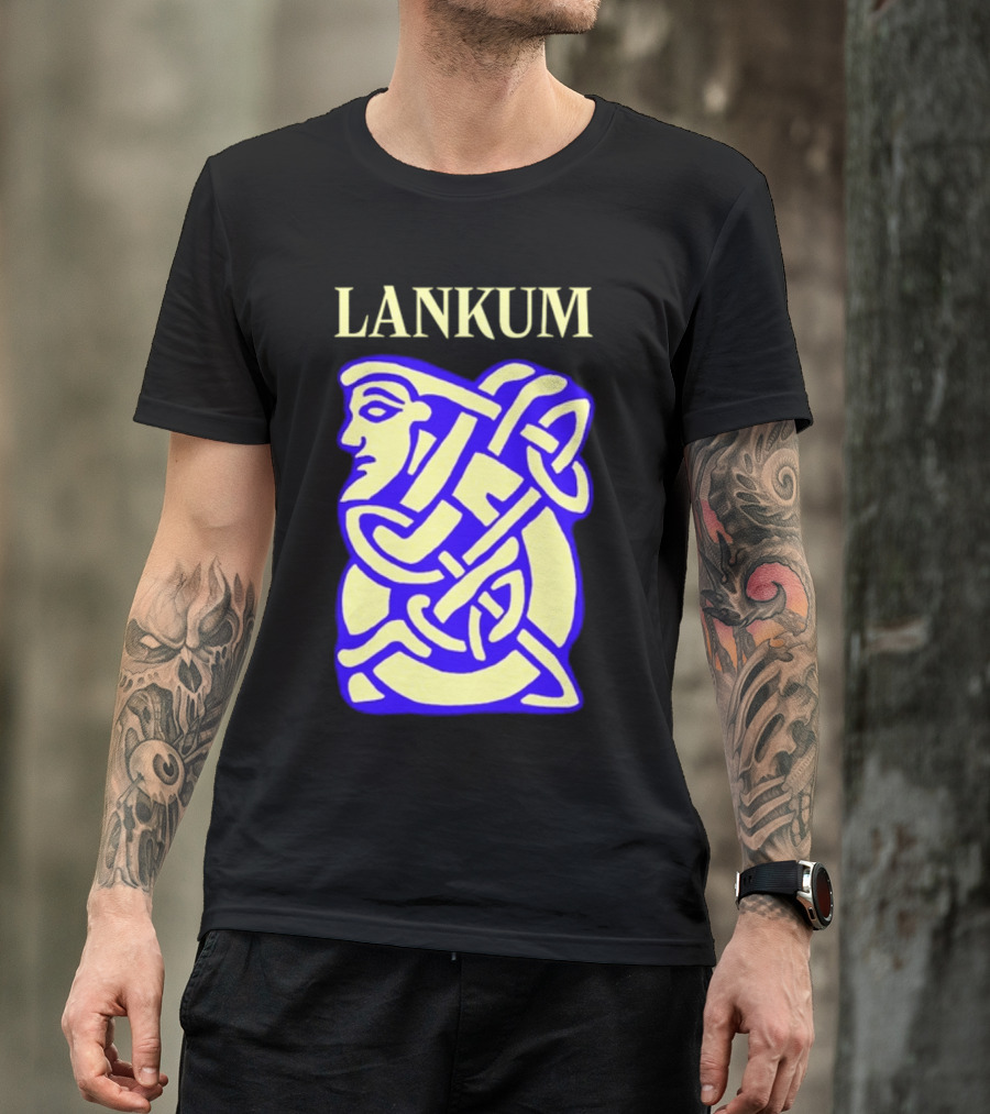 Lankum False Lankum Intricate Celtic Knotwork Head T-Shirt