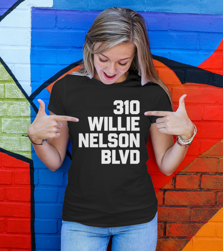 310 Willie Nelson Blvd T-Shirt