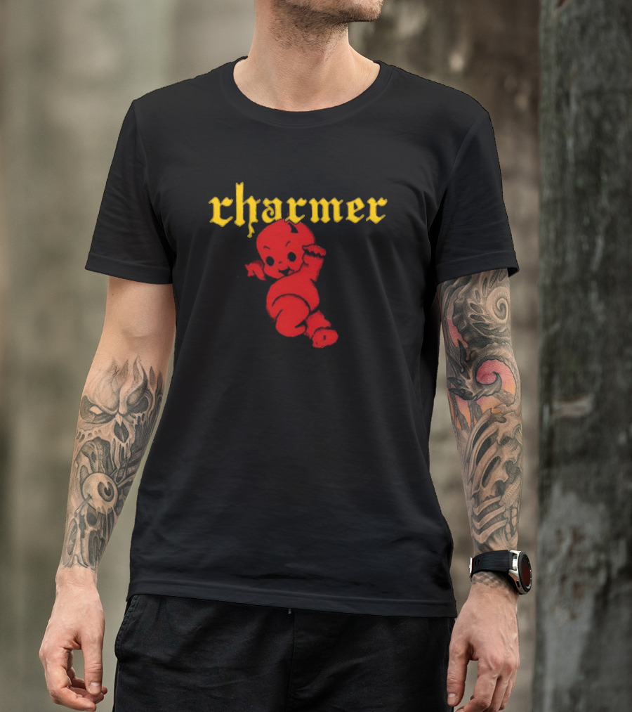 Charmer Cute Red Devil Character T-Shirt