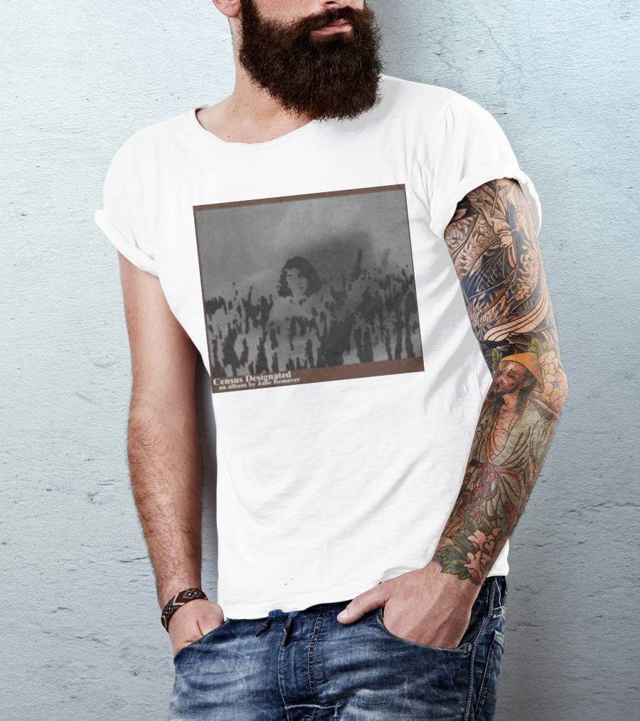 Census Designated An Album By Jane Remover Mysterious Monochrome T-Shirt