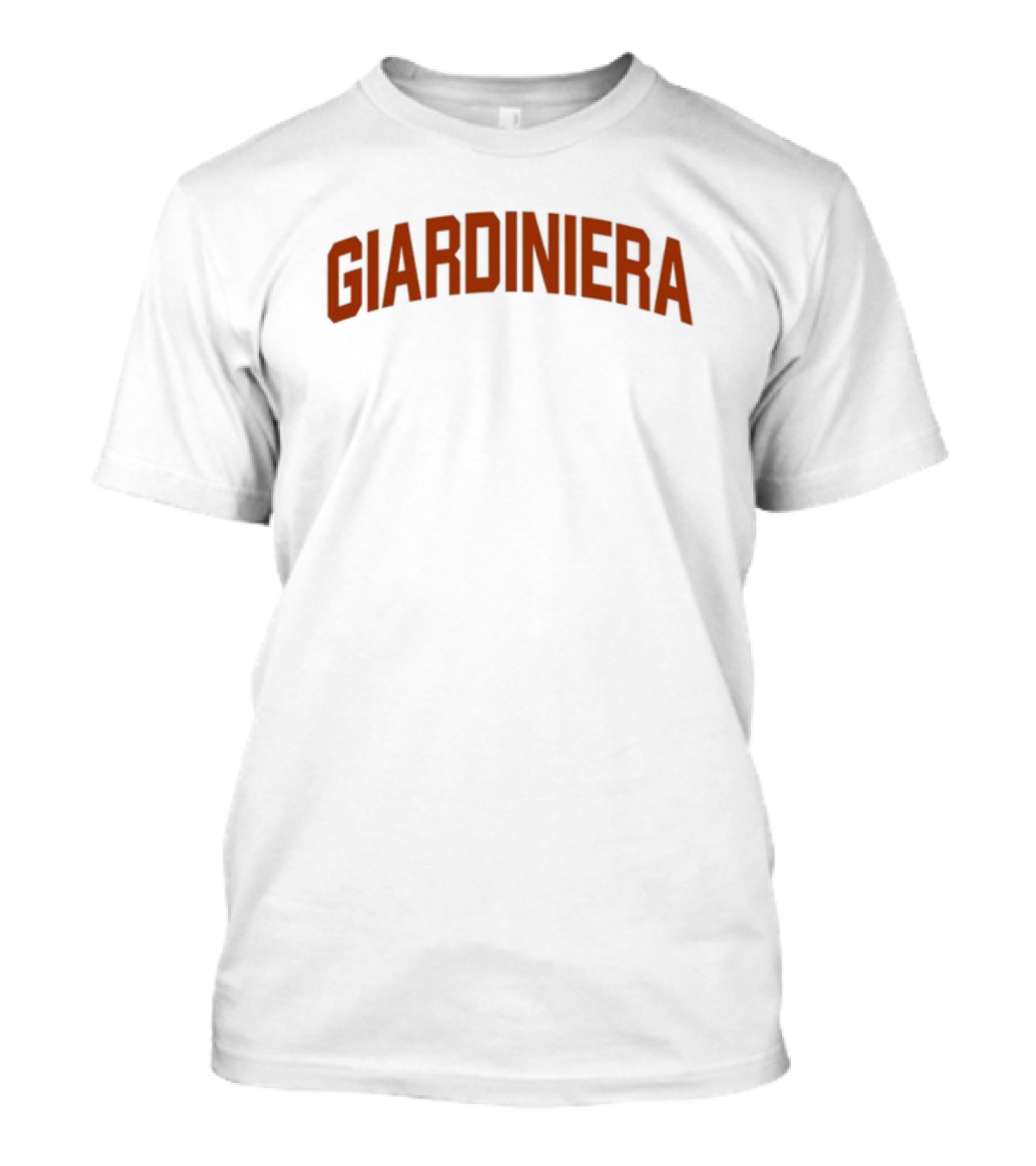 Eddie Giardiniera Bold Lettering T-Shirt