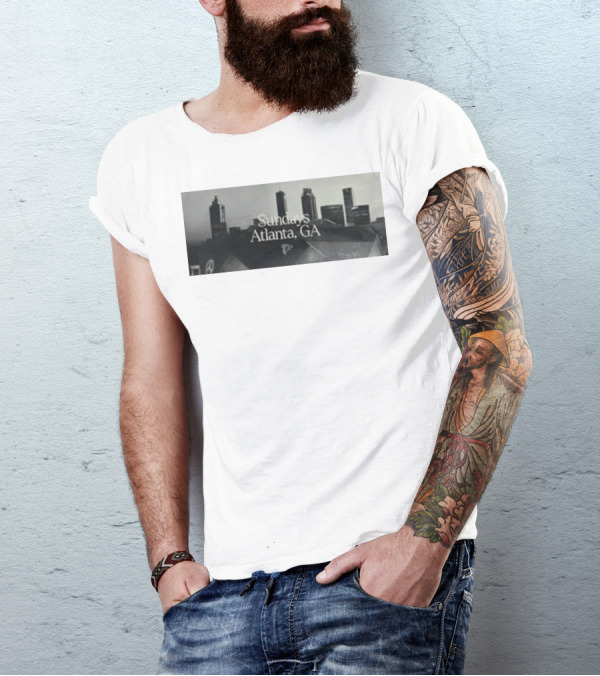 Dorlandoajc Atlanta GA Sundays Skyline Falcons Football T-Shirt