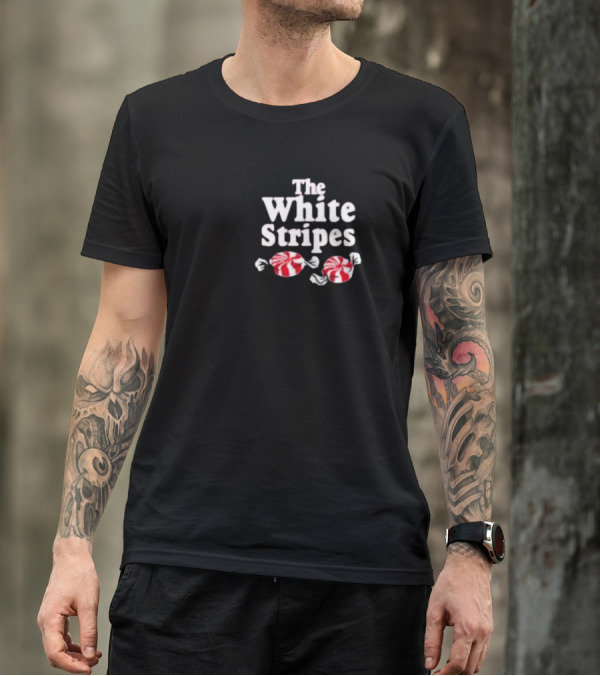 The White Stripes Peppermint Candy T-Shirt