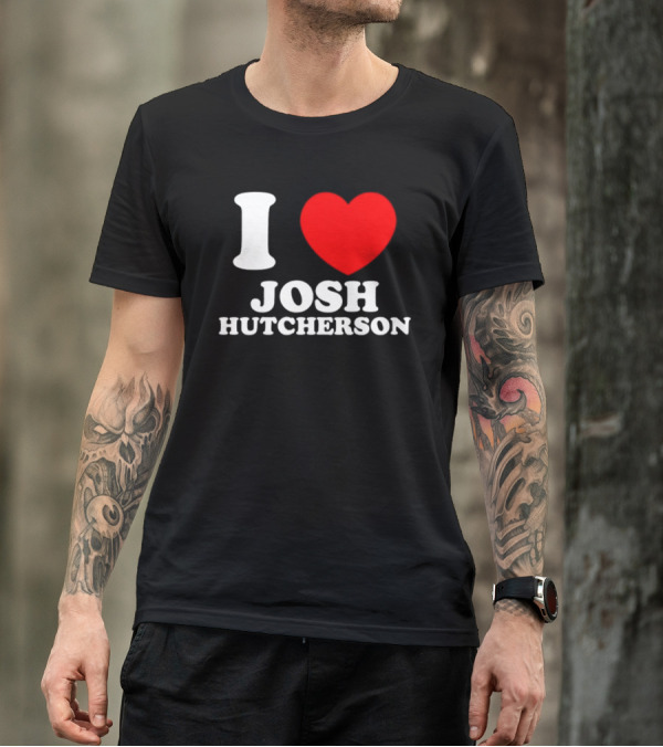 Samantha I Love Josh Hutcherson I Heart Josh Hutcherson T-Shirt